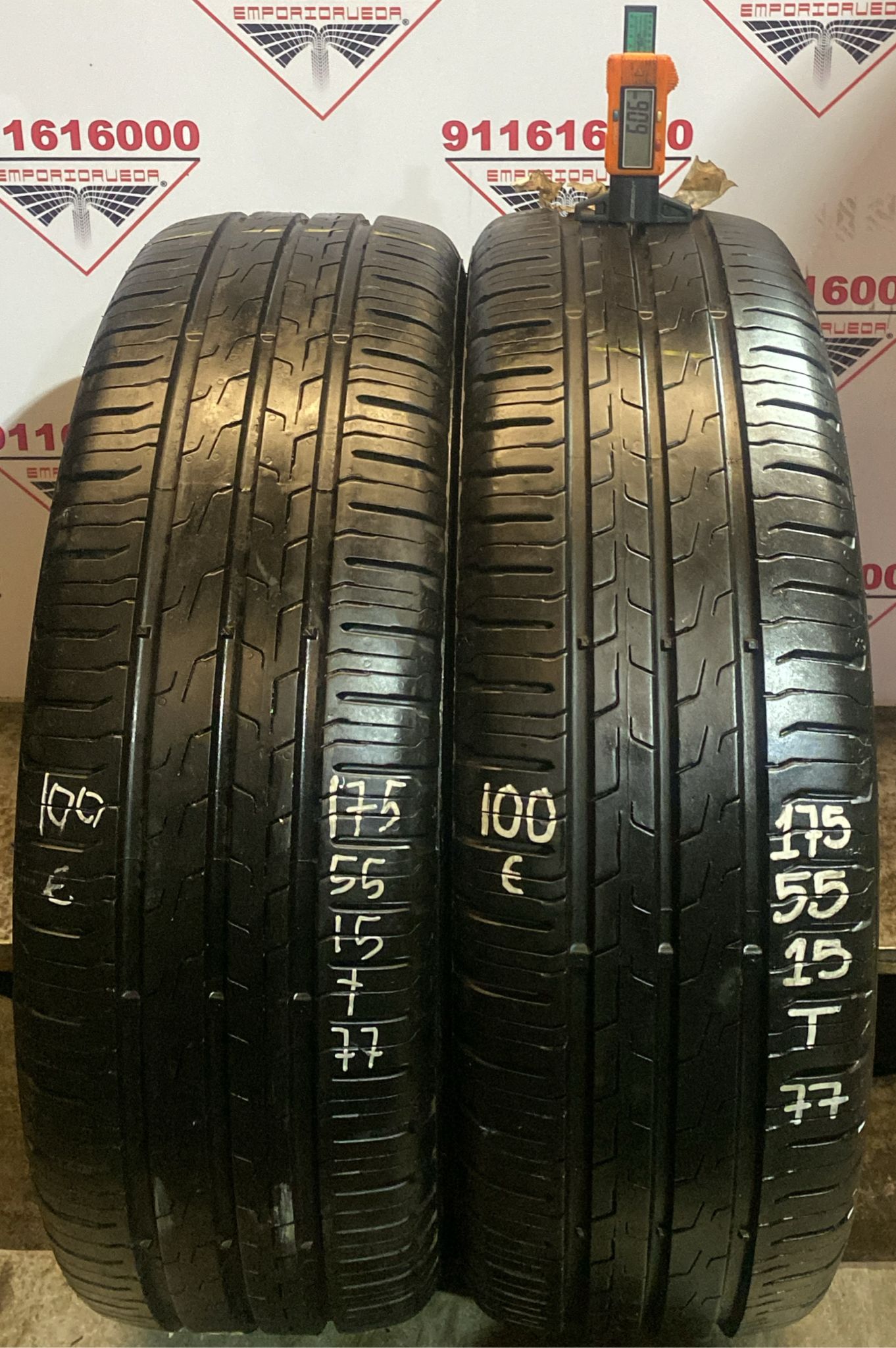 CONTINENTAL ECOCONTACT 6 USADO  175/55 R15 77 T